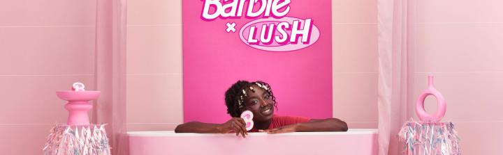 Różowy klimat Barbie w nowej kolekcji Lush